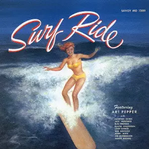 ジャズレコード　アートペッパー/サーフ・ライド JAZZ 1500 SURF RIDE / サーフ・ライド/ART PEPPER/アート・ペッパー