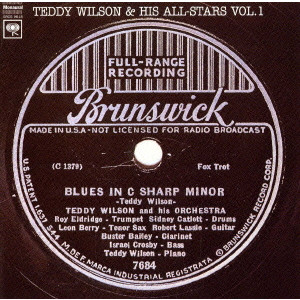 TEDDY WILSON & HIS ALL-STARS VOL.1 / テディ・ウィルソン・アンド