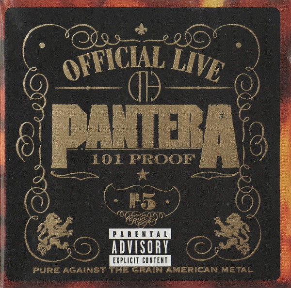 PANTERA / パンテラ / OFFICIAL LIVE :101 PROOF