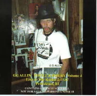 GG ALLIN / ジージーアリン / INSULT & INJURY VOL.4