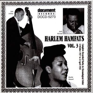 HARLEM HAMFATS / ハーレム・ハムファッツ / COMPLETE RECORDED WORKS IN CHRONOROGICAL ORDER : 1937 - 38 VOL. 3 