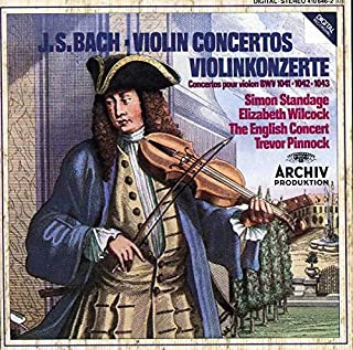 TREVOR PINNOCK / トレヴァー・ピノック / BACH: VIOLIN CONCERTOS BWV 1041-1042-1043