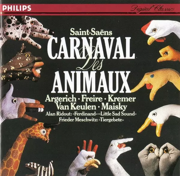 MARTHA ARGERICH, GIDON KREMER, MISCHA MAISKY / マルタ・アルゲリッチ、ギドン・クレーメル、ミッシャ・マイスキー / SAINT-SAENS: LE CARNAVAL DES ANIMAUX (CARNIVAL OF ANIMALS)