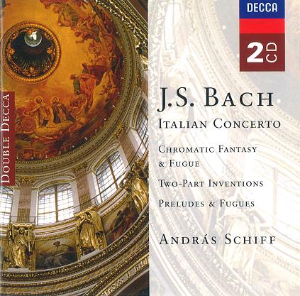 ANDRAS SCHIFF / アンドラーシュ・シフ / J.S.BACH:ITALIAN CONCERTO / バッハ:ピアノ作品集
