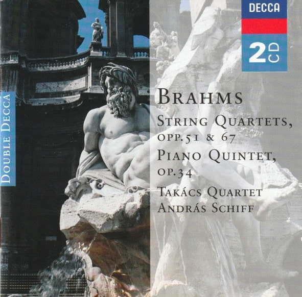 ANDRAS SCHIFF & TAKACS QUARTET / アンドラーシュ・シフ & タカーチ四重奏団 / BRAHMS: STRING QUARTETS NOS.1-3 / PIANO QUINTET