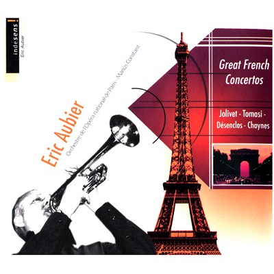 ERIC AUBIER / エリック・オービエ / GREAT FRENCH TRUMPET CONCERTI BY JOLIVET/TOMASI/DE