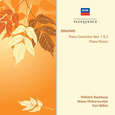 WILHELM BACKHAUS / ヴィルヘルム・バックハウス / BRAHMS: PIANO CONCERTOS NOS. 1 & 2/PIANO PIECES