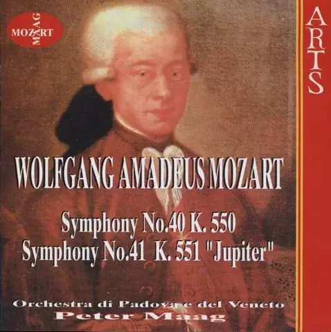 MOZART: SYMPHONIES NOS.40 & 41 /PETER MAAG/ペーター・マーク