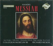 RICHARD HICKOX / リチャード・ヒコックス / HANDEL:MESSIAH-COMPLETE