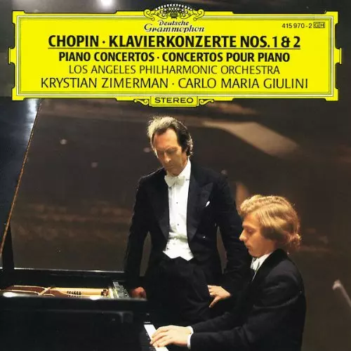 CHOPIN: PIANO CONCERTOS NOS.1 & 2 /KRYSTIAN ZIMERMAN/クリスチャン