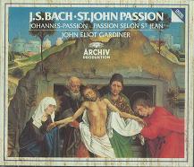 JOHN ELIOT GARDINER / ジョン・エリオット・ガーディナー / J.S.BACH:ST.JOHN PASSION BWV 245