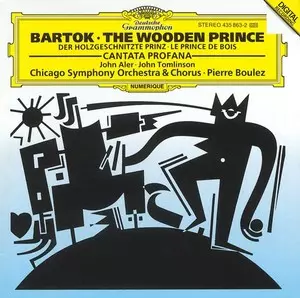 BARTOK: WOODEN PRINCE / CANTATA PROFANA /PIERRE BOULEZ/ピエール
