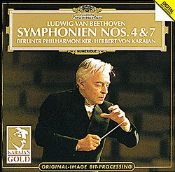 HERBERT VON KARAJAN / ヘルベルト・フォン・カラヤン / BEETHOVEN:SYM 4&7 / ベートーヴェン:交響曲第4番&第7番