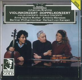HERBERT VON KARAJAN / ヘルベルト・フォン・カラヤン / Brahms: Violin Concerto, Double Concerto / ブラームス:ヴァイオリン協奏曲/二重協奏曲