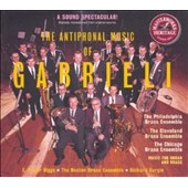 ANTIPHONAL MUSIC OF GABRIELI / ガブリエリの饗宴/CLEVELAND BRASS