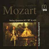 LEIPZIGER STREICHQUARTETT / ライプツィヒ弦楽四重奏団 / Mozart : String Quartets KV.387&421 / モーツァルト:弦楽四重奏曲KV.387&421