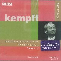 WILHELM KEMPFF / ヴィルヘルム・ケンプ / BRAHMS:PIANO SONATA NO.3/SCHUMANN:PAPOLLONS