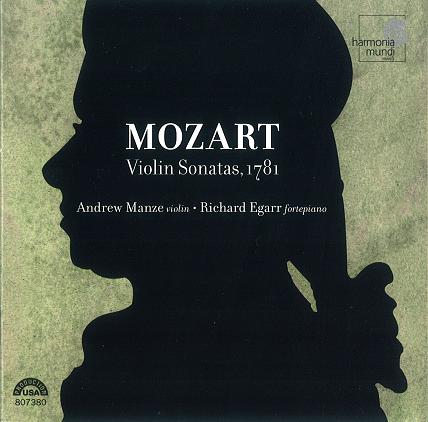ANDREW MANZE / アンドルー・マンゼ / MOZART:VIOLIN SONATA/SONATES POUR VIOLIN/VIOLINSONATEN / モーツァルト: ヴァイオリンとピアノのためのソナタ集