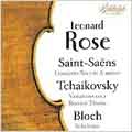 LEONARD ROSENMAN / レオナルド・ローゼンマン / Leonard Rose Performs:Saint-Saens&Bloch&Tchaikovsky