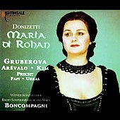 EDITA GRUBEROVA / エディタ・グルベローヴァ / Donizetti : Maria di Rohan / ドニゼッティ:歌劇「マリア・ディ・ロアン」全曲