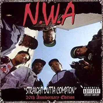 N.W.A. /  STRAIGHT OUTTA COMPTON 20TH ANNIVERSARY  "2LP"