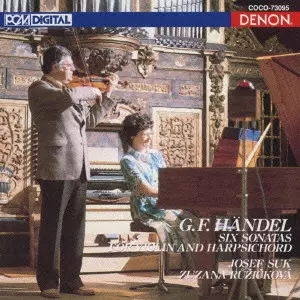 スーク　ヘンデル　ヴァイオリン・ソナタ特集 HANDEL: 6 SONATAS FOR VIOLIN & HARPSICHORD / ヘンデル:ヴァイオリン
