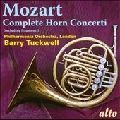 BARRY TUCKWELL / バリー・タックウェル / MOZART:COMPLETE HORN CONCERTI