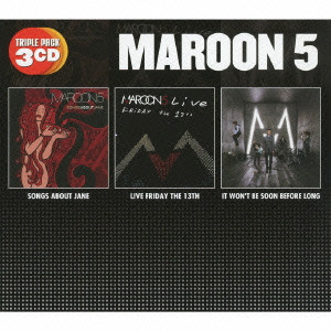 MAROON 5 / マルーン5 / SONGS ABOUT JANE|LIVE FRIDAY THE 13TH|IT WON'T BE SOON BEFORE LONG