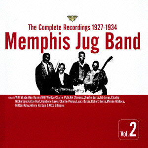 MEMPHIS JUG BAND / メンフィス・ジャグ・バンド / THE COMPLETE RECORDINGS VOL.2 / コンプリート・レコーディングス VOL.2 1927-1934 (国内盤 帯 解説 歌詞付 2CD)