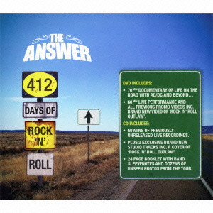 ANSWER / ジ・アンサー(METAL) / 412 DAYS OF ROCK N' ROLL / ロックン・ロール412!<DVD+SHM-CD>