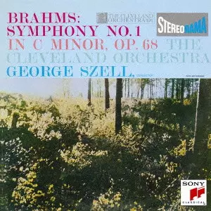 BRAHMS: SYMPHONY NO.1 / ブラームス:交響曲第1番[1957年録音]/GEORGE