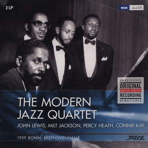 MODERN JAZZ QUARTET(MJQ) / モダン・ジャズ・カルテット / 1959 BONN-BEETHOVENHALLE(LP)