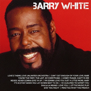 BARRY WHITE / バリー・ホワイト / ICON: BARRY WHITE / アイコン: ベスト・オブ・バリー・ホワイト (国内盤 帯 解説付)