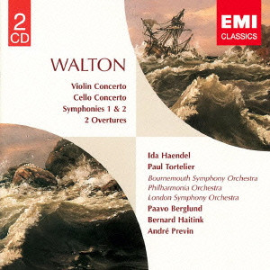 BERNARD HAITINK / ベルナルト・ハイティンク / WALTON: ORCHESTRAL WORKS / ウォルトン:作品集(交響曲第1番・第2番|チェロ協奏曲 他)
