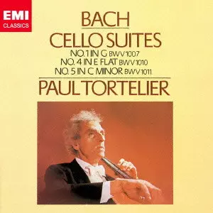 PAUL TORTELIER / ポール・トルトゥリエ / J.S.BACH: CELLO SUITES NO.1, NO.4 & NO.5 / J.S.バッハ: 無伴奏チェロ組曲 第1番, 第4番 & 第5番