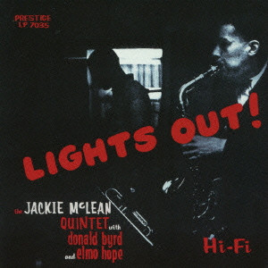 JACKIE MCLEAN / ジャッキー・マクリーン / LIGHTS OUT! / ライツ・アウト!