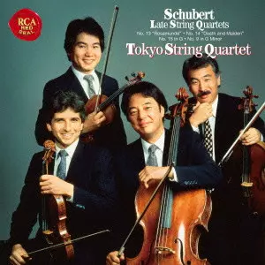 TOKYO STRING QUARTET / 東京クヮルテット / シューベルト:後期弦楽四重奏曲集「ロザムンデ」、「死と乙女」 & 第15番