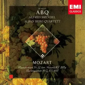 ALBAN BERG QUARTETT / アルバン・ベルク四重奏団 / MOZART: KLAVIERKONZERT NR.12|KLAVIERQUARTETT NR.2 / モーツァルト:ピアノ四重奏曲第2番|ピアノ協奏曲第12番