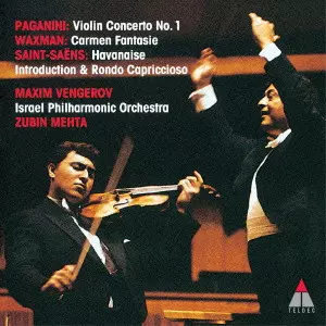 ISRAEL PHILHARMONIC ORCHESTRA / イスラエル・フィルハーモニー管弦楽団 / PAGANINI|SAINT-SAENS|WAXMAN / カルメン幻想曲~スーパー・ヴァイオリンの名技