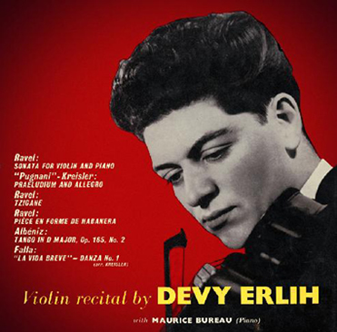 DEVY ERLIH / ドゥヴィ・エルリー / VIOLIN RECITAL / ヴァイオリン・リサイタル