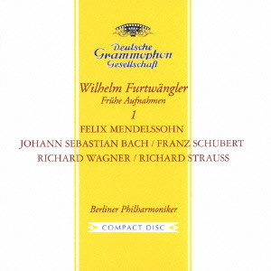 BERLINER PHILHARMONIKER / ベルリン・フィルハーモニー管弦楽団 / フルトヴェングラー初期名演集1