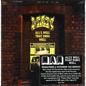 MAN / マン / ALL'S WELL THAT ENDS WELL: REMASTERED & EXPANDED 3CD EDITION