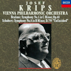 WIENER PHILHARMONIKER / ウィーン・フィルハーモニー管弦楽団 / ブラームス:交響曲第1番|シューベルト:交響曲第8番「未完成」
