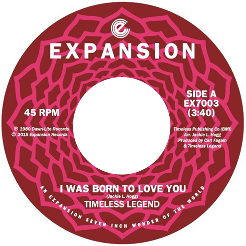 TIMELESS LEGEND / タイムレス・レジェンド / I WAS BORN TO LOVE YOU / (BABY) DON'T DO THIS TO ME (7")