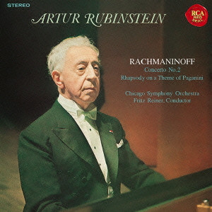 ARTHUR RUBINSTEIN / アルトゥール・ルービンシュタイン / ラフマニノフ:ピアノ協奏曲第2番&パガニーニ狂詩曲(1956年録音)