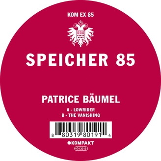 PATRICE BAUMEL / SPEICHER 85