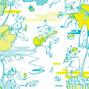 NO MUSIC NO LIFE ポスターくるり+リップスライム