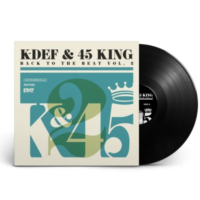 K-DEF & THE 45 KING / BACK TO THE BEAT 2 "LP"