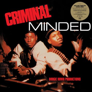 BOOGIE DOWN PRODUCTIONS / ブギ・ダウン・プロダクションズ / CRIMINAL MINDED"2LP"