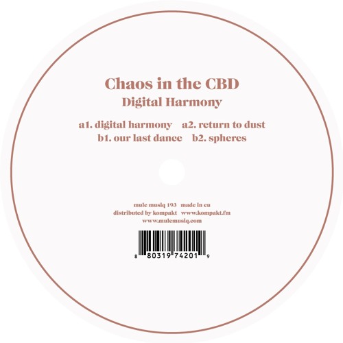 CHAOS IN THE CBD / カオス・イン・ザ・CBD / DIGITAL HARMONY